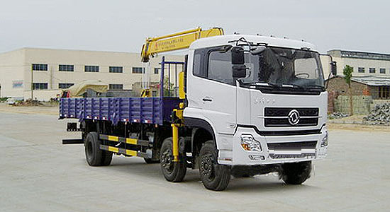 東風(fēng)天龍小三軸隨車(chē)吊(8-12噸吊)
